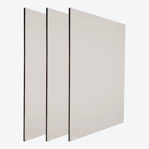 Placa Retangular MDF Resinado