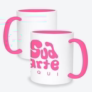 Caneca de Polímero Colorida Personalizada