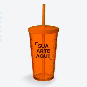 Copo Twister Translúcido Personalizado