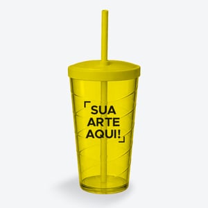 Copo Twister Translúcido Personalizado