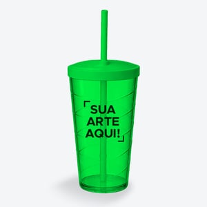 Copo Twister Translúcido Personalizado