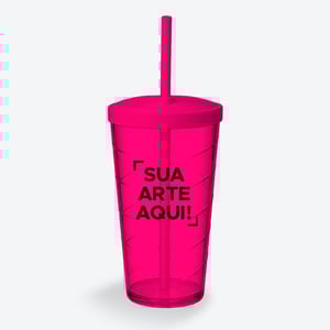 Copo Twister Translúcido Personalizado