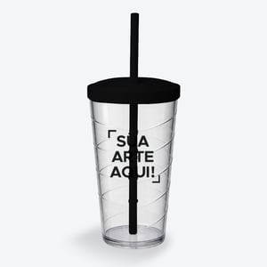 Copo Twister Translúcido Personalizado