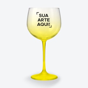 Taça de Gin Degradê Personalizada
