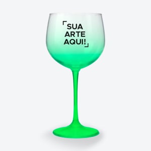 Taça de Gin Degradê Personalizada