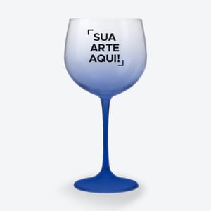 Taça de Gin Degradê Personalizada