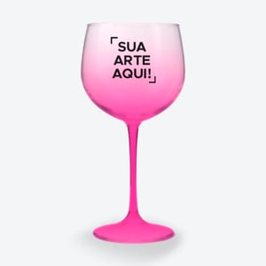 Taça de Gin Degradê Personalizada