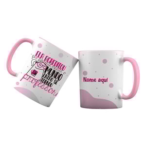 Caneca Personalizada Cerâmica Dia dos Professores      