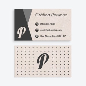 Cartão de Visita Reciclato 250g Reciclato 250g     