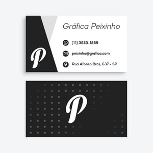 Cartão de Visitas 300g Couchê 300g     