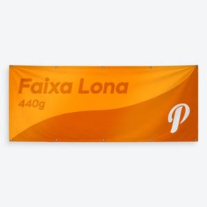 Faixa Lona Lona 440g Personalizado    