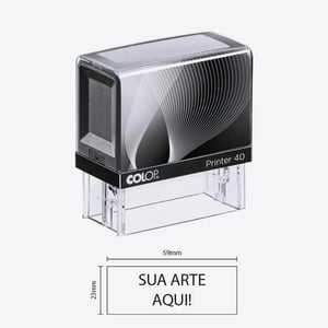 Carimbo Personalizado Colop 40      