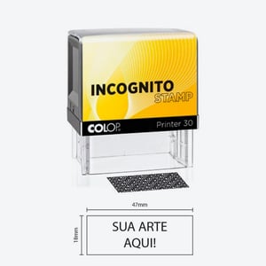 Carimbo Colop G7 Incognito-Privacidade      