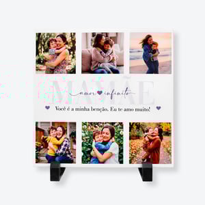 Azulejo Personalizado Dia das Mães Cerâmica   Resina Sublimática  