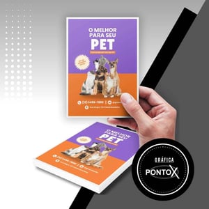 Panfletos Offset Fosco 90g 10x14cm - 4x0 Frente      