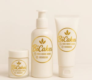 Adesivo Metalizado 5x5 cm redondo