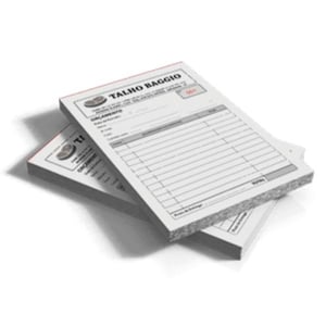 Talão Offset 75g 10x7 cm 1 Via   