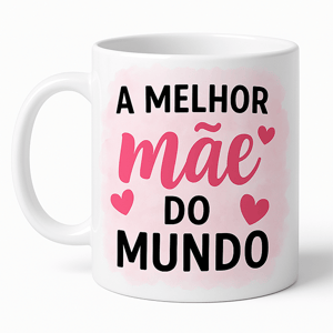 Caneca Porcelana Branca - Personalizada Logo, Foto, Frase.