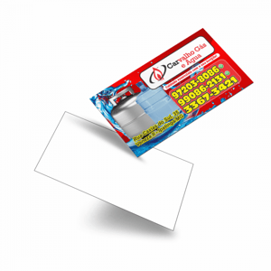 Cartão De Visita Impressão - Couchê 250g