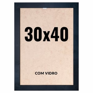 Moldura - 30x40 - com Vidro