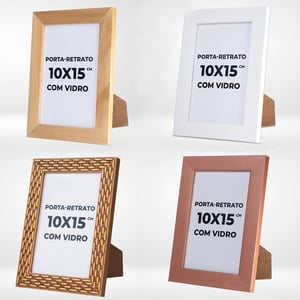 Porta Retrato - 10x15 com vidro