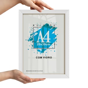 Moldura 20x30 cm - com vidro