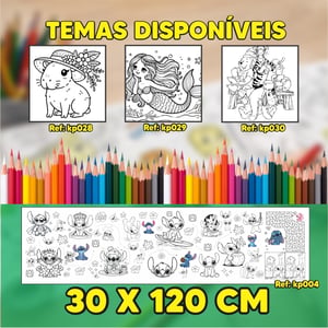 KIT ROLO PARA COLORIR