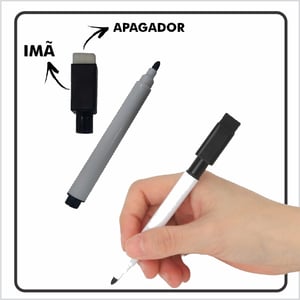 Tarefinhas e Deveres - Imã geladeira + Caneta com imã