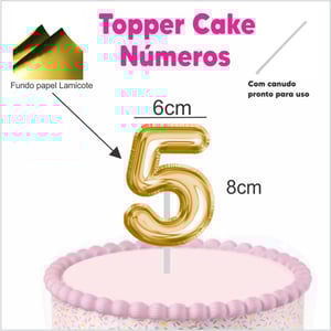 CAKE TOPPER NUMEROS