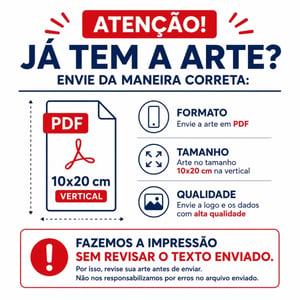 Comanda 10 x 20 - Lanchonete - 100 folhas