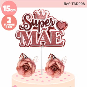 TOPPER PRONTO - MÃE CAMADA 3D