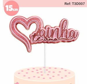 TOPPER PRONTO - MÃE CAMADA 3D