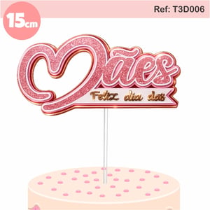 TOPPER PRONTO - MÃE CAMADA 3D