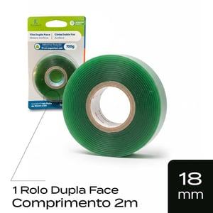 FITA DUPLA FACE ACRILICA - 1 ROLO  KORETCH