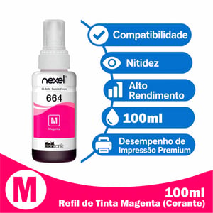 TINTA SIMILAR - 100ML  - 644 -SEM BICO - NEXEL