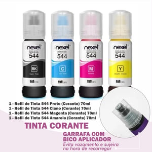 TINTA SIMILAR NEXEL 70ML - 504/544 - COM BICO