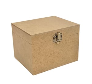 CAIXA PARA 1 CANECA MDF 13,5 X 11 X 10   Com fecho 