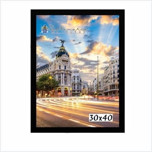 Moldura - 30x40 - com Vidro Base de Madeira com Vidro 30x40 cm    