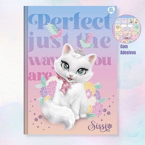 CAD ANOTAÇOES ESP . CP DURA  SISSI 80FL CAPA DURA 101X150mm    