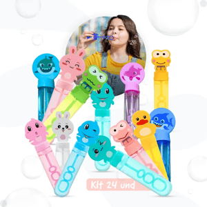 LANÇA BOLHA SABÃO - BUBBIE TOYS      