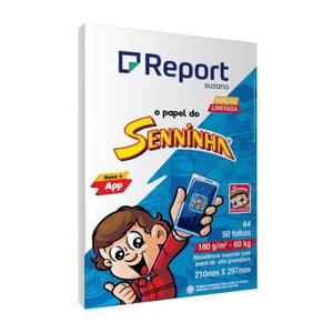 PACOTE 50 FOLHAS - PAPEL CARTÃO 180G - SENNINHA      