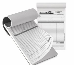 Bloco notas 15x21cm - personalizado - 1 Via c/ 100 folhas