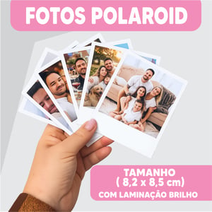 FOTOS POLAROID PERSONALIZADO -  ( TAM. 8,2 x 8,5 cm) Papel fotográfico Brilho 230g 8,2 x 8,5 cm Colorida apenas frente Laminação Brilho COM ou SEM FRASE ENVIAR FOTOS APOS FINALIZAR COMPRA