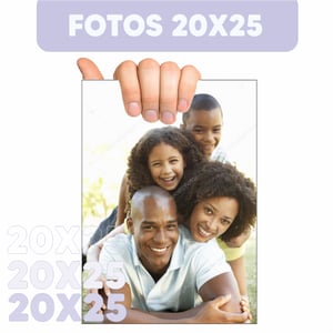 FOTOS 20X25 - IMPRESSÃO FOTOGRÁFICO Papel fotográfico Brilho 230g 20x25 cm ENVIAR FOTOS APOS FINALIZAR COMPRA COM LAMINAÇÃO BRILHO 4x0 impressão frente Quanto maior a quantidade melhor o preço fica!