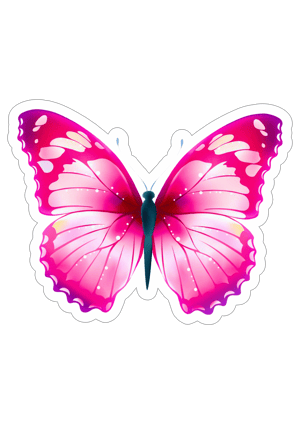 Borboleta  em Papel Fotográfico Brilho 180g | 70 Unidades | Decoração Premium Papel fotográfico 180g  - Brilho 5 X 4 CM    