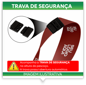 CORDÃO COM ARGOLA OU MOSQUETÃO - 20MM