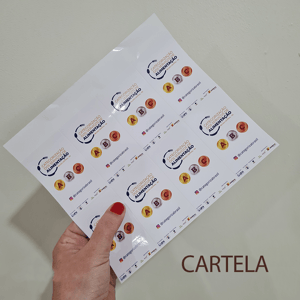 Adesivo Vinil Branco Brilho