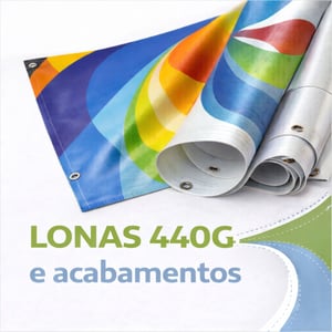 Lona Frontlight 440g    Impressão digital eco solvente de 1440 dpis  