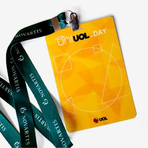 Credencial em estilo PVC