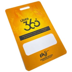 Credencial em estilo PVC